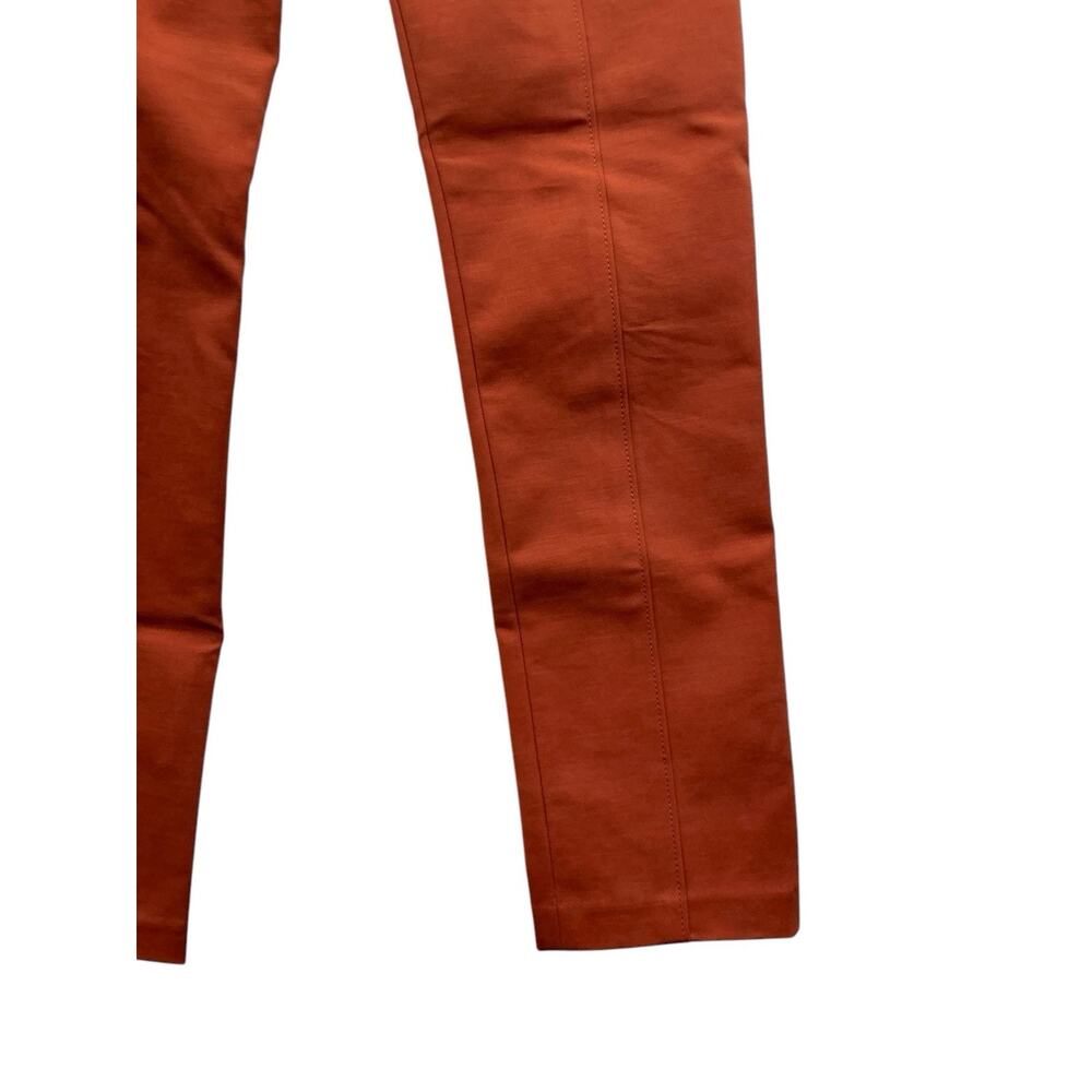 Tory Burch Zip Pocket Dress Pants Women’s Size 2 Burnt Orange - Picture 3 of 14